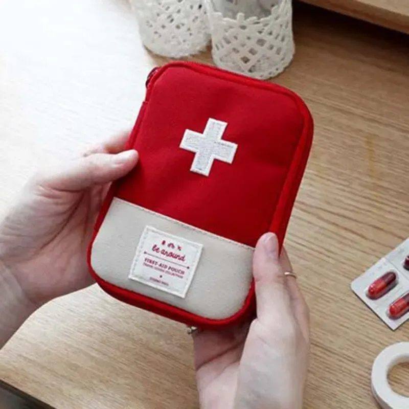 Tassen mini draagbare geneeskunde tas reis eerste hulpkit medicijntas opbergtas overlevingskit medicijnbox outdoor spoedcamping