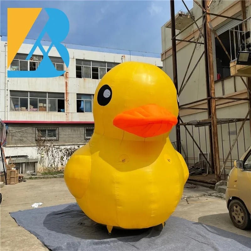 Custom Made Advertising Giant Inflatable Yellow Duck for Event Party Rental