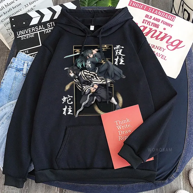 Sweat à Capuche Demon Slayer Kimetsu No Yaiba – Veste Unisexe Zippée Pour Fans D’anime, Cosplay Et Style Streetwear - 8