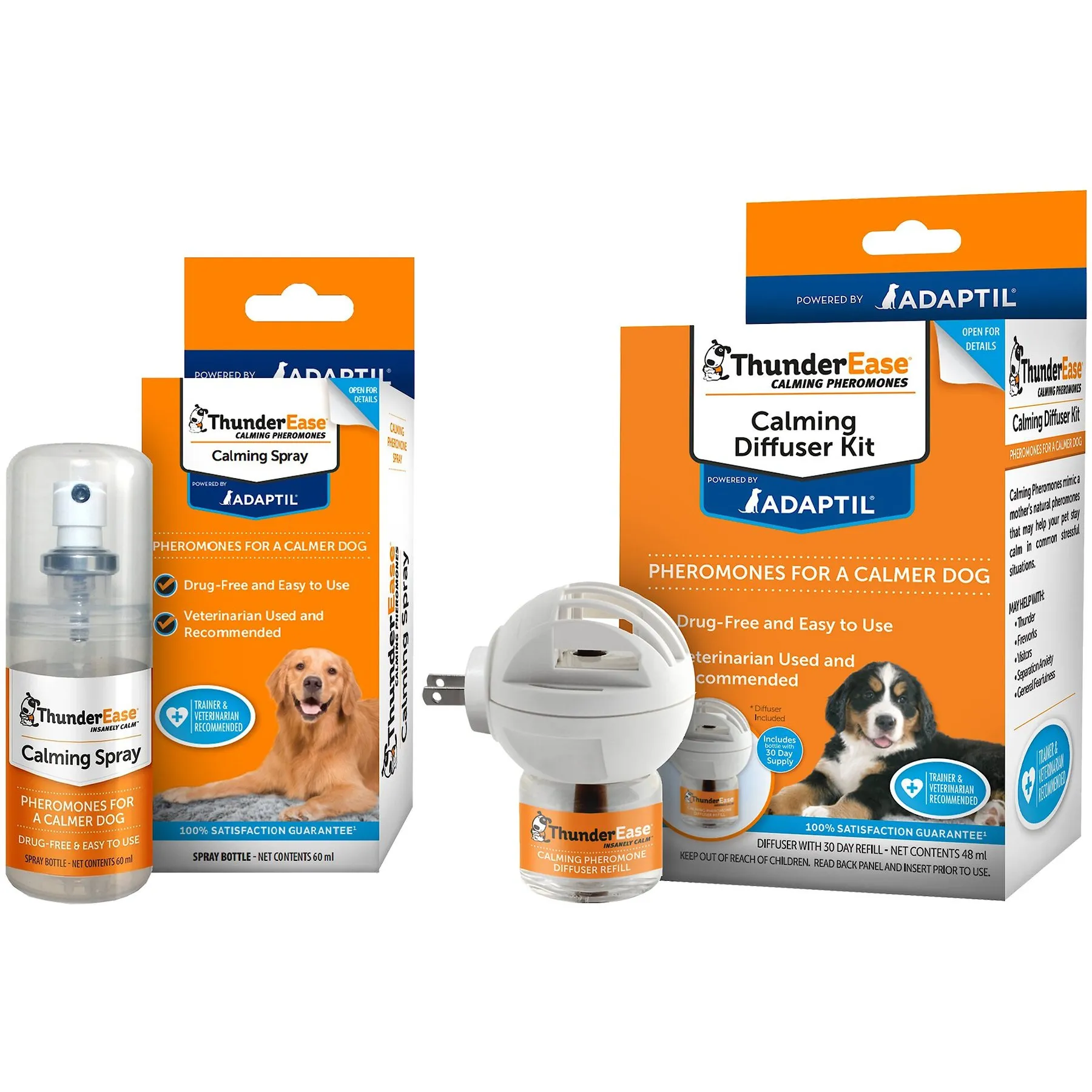 ThunderEase Calming Products For Dogs: Anxiety Relief Spray