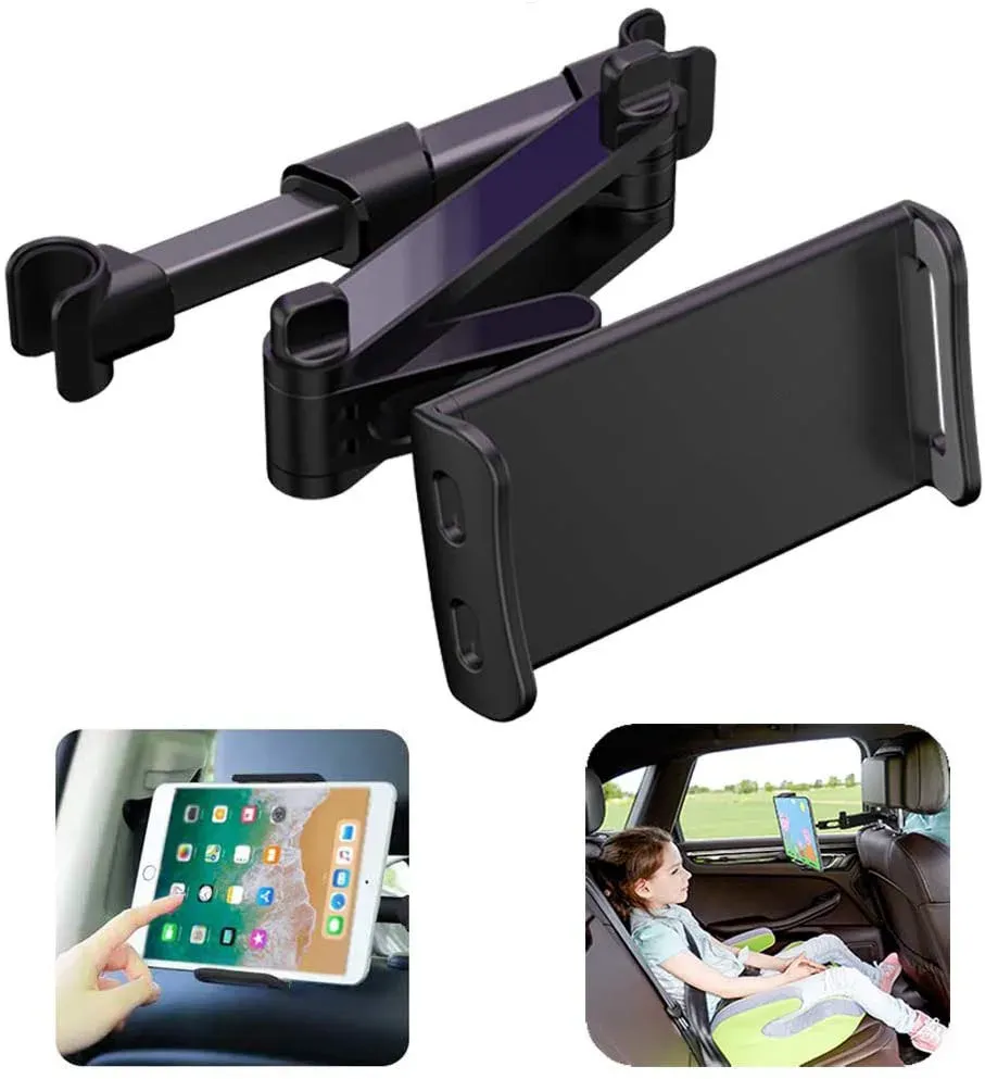 Stands adjustable Stand Tablet holder for Samsung galaxy tab S7 FE plus 4.7''12.4'' tablet mobile phone stand in Car Headrest Mount