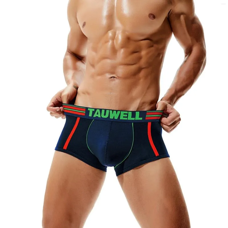 Underpants Männer u konvexe Beutel Unterwäsche für junge Menschen Baumwolle atmungsaktives Mesh bequemer Boxer Kurzer Jugend Mode Bottom Dessous Dessous