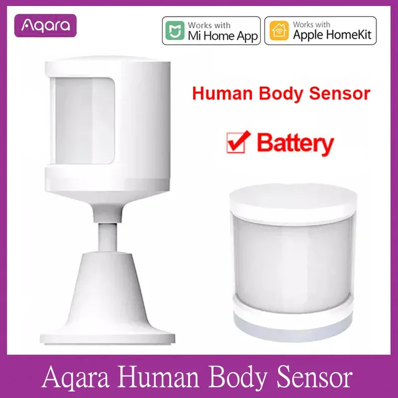 Control Aqara Human Body Sensor ZigBee Wireless Connection Smart Home Alarm System Motion Sensor Homekit For Xiaomi Mijia Mi Home