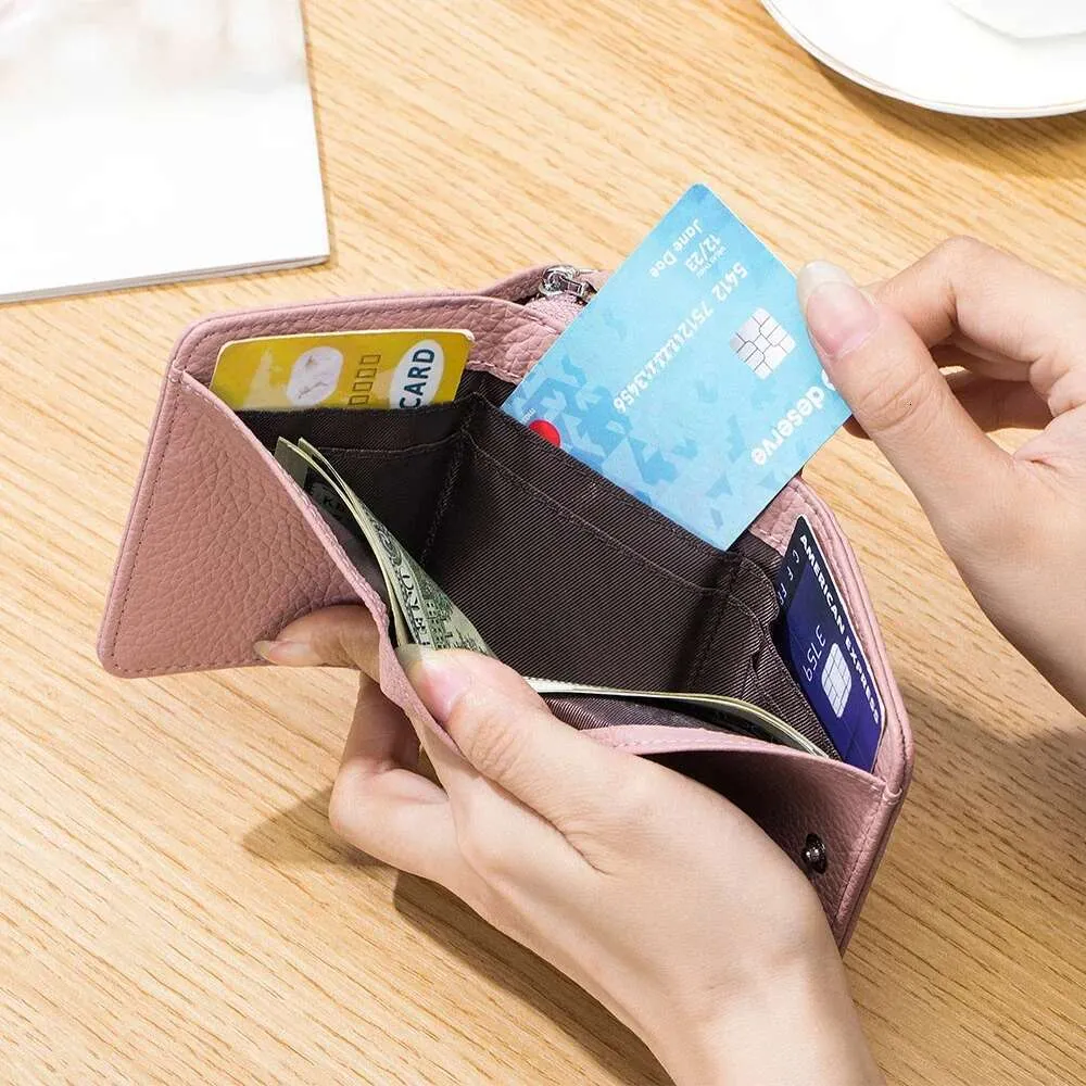 ✓ DHgate 추천 여자 진짜 가죽 지갑 : 코인 포켓 카드 홀더가있는 프리미엄 소 가죽 지갑 바로 구매