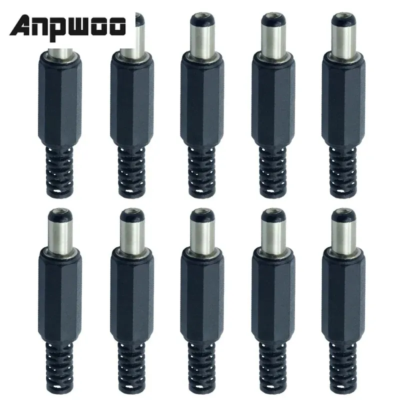 Novo 2024 dc fêmea fêmea plug de energia 55 mm x 21mm Male Male Jack Socket Adapter Connectores para projetos de bricolage Connector para plugue de energia