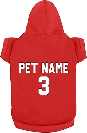 Custom Puppy Clothes: Design Your Own Pet Hoodie Personalized Dog