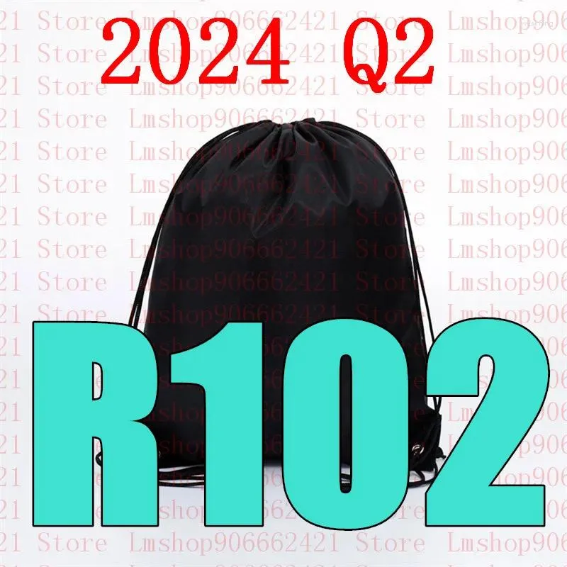ショッピングバッグ最新2024 Q2 BR102スタイルBR 102ポケットの束とロープバッグのハンドバッグを無料で引っ張る