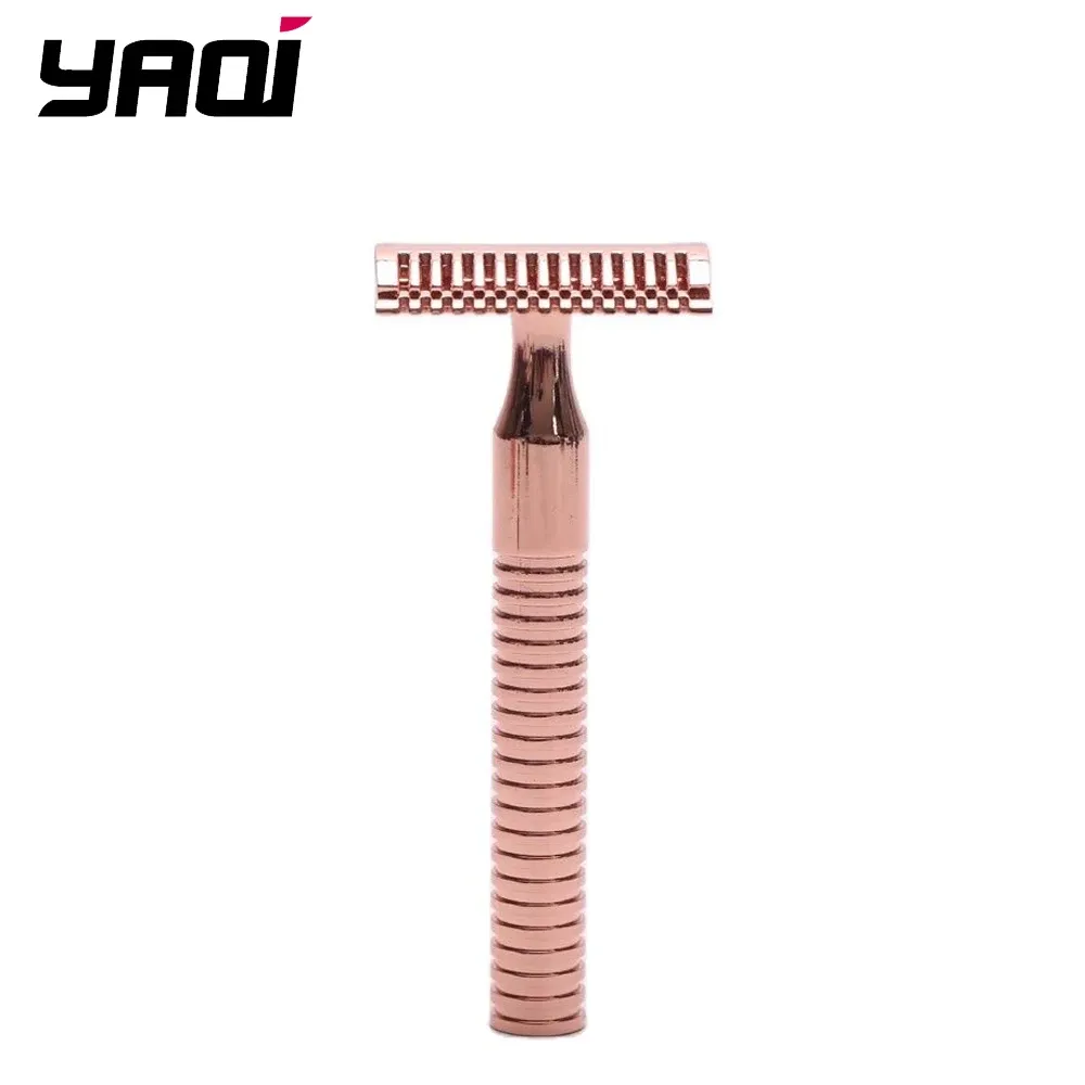 Blades Yaqi Rosegold Colore in ottone in ottone Razor di sicurezza per la signora