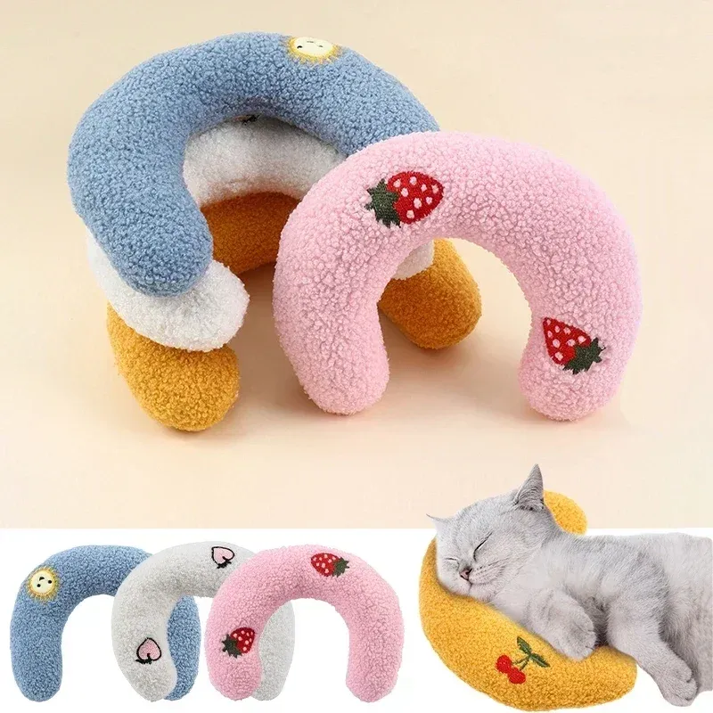 Игрушки маленькая подушка для кошек котенок, защитник кошачья собака, глубокий сон, подушка для домашних животных с спальной подушкой для домашних животных