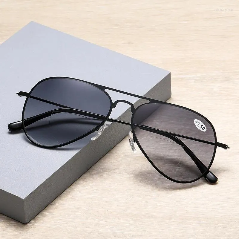 Солнцезащитные очки бифокальные очки для чтения с сплавом сплавов сплав с сплавами сплав.
