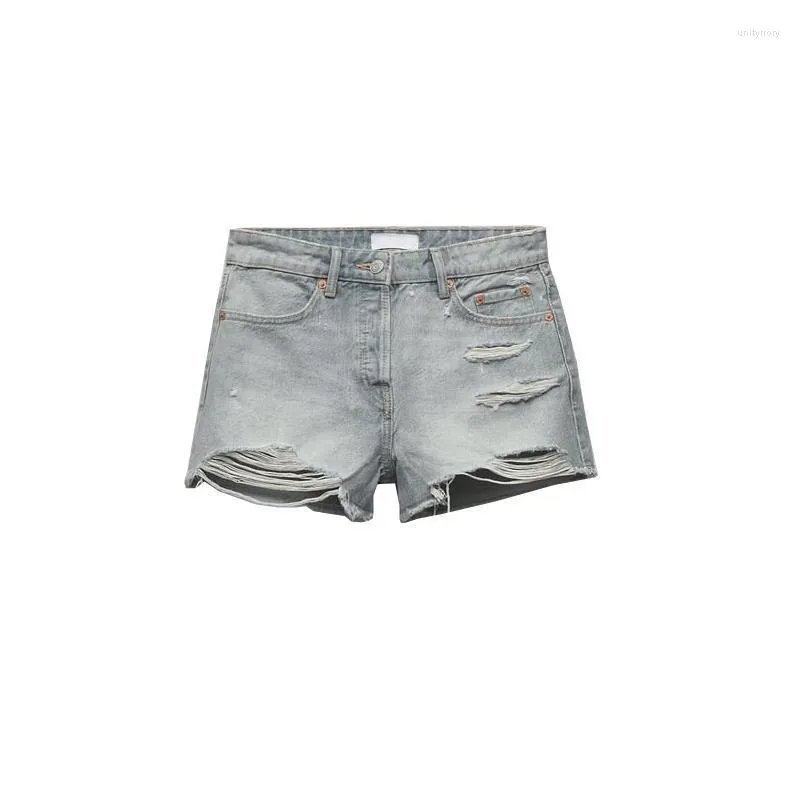 Jeans pour femmes Summer Skinny Denim Shorts de jean Femmes Small Design Sent of Thin Fur