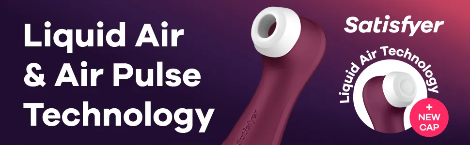 satisfyer pro 2 gen 3 liquid air and air pulse technology stimulator vibrator