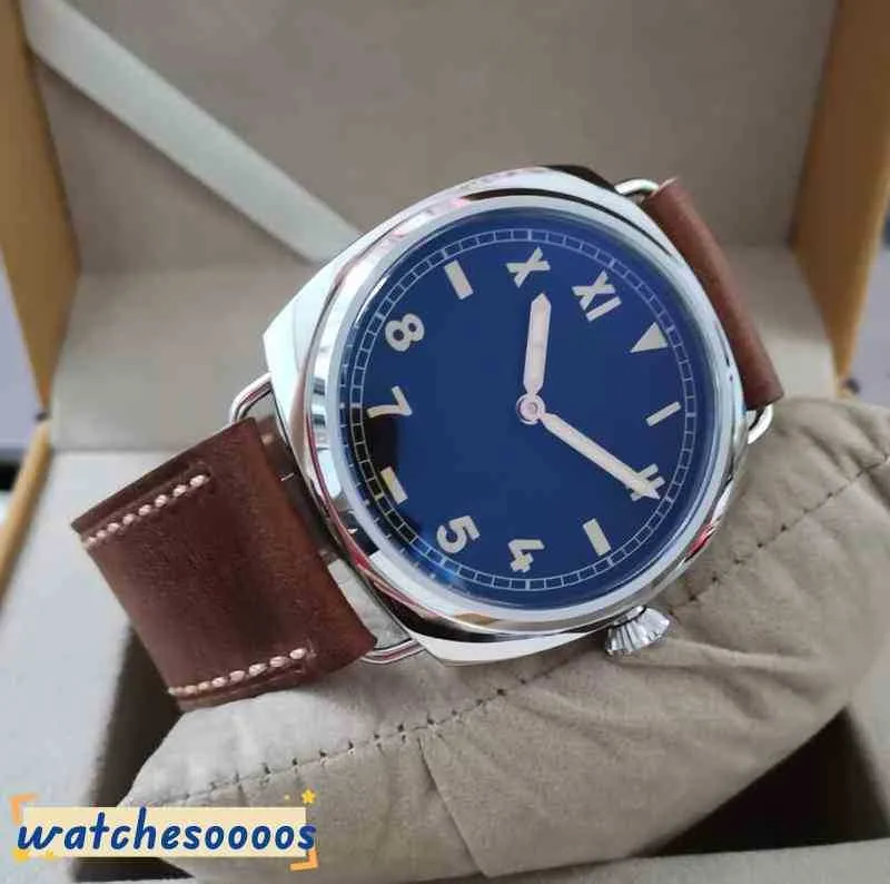 Luksusowe wodoodporne zegarki na rękę zegarek Designer Watch 47 mm Mechanical Men Dial Ruch Watch For Men Weng