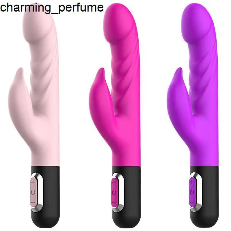 Dildo Vibrateurs Vibratrice Rabbit Tasting 9 Fréquence Big Taille Stimulateur d'orgasme de masturbateur féminin