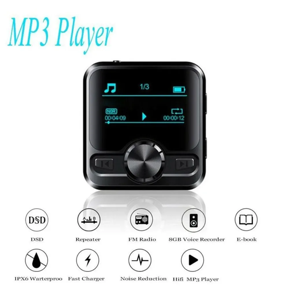 Recorder Recording MP4 Smart HD Noise Reduction Recording Pen FM Radio Ebooks Player MP3 Portable Waterproof Recorder 8G/16G/32G