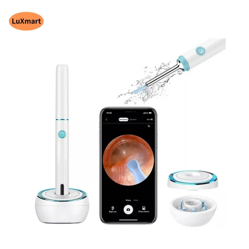 카메라 3.9mm Wi -Fi Otoscope EAR 카메라 1080p HD 무선 귀에 6 개의 LED 조명을 지원하는 Android 및 iPhone