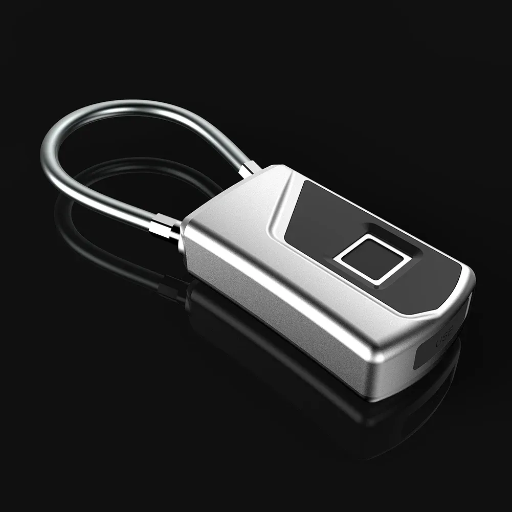 Contrôle Intelligent Empreinte Lock Portable Smart Lock Keyless Imperpose USB RECHARAGE POUR LA SALANCE DE PORTE