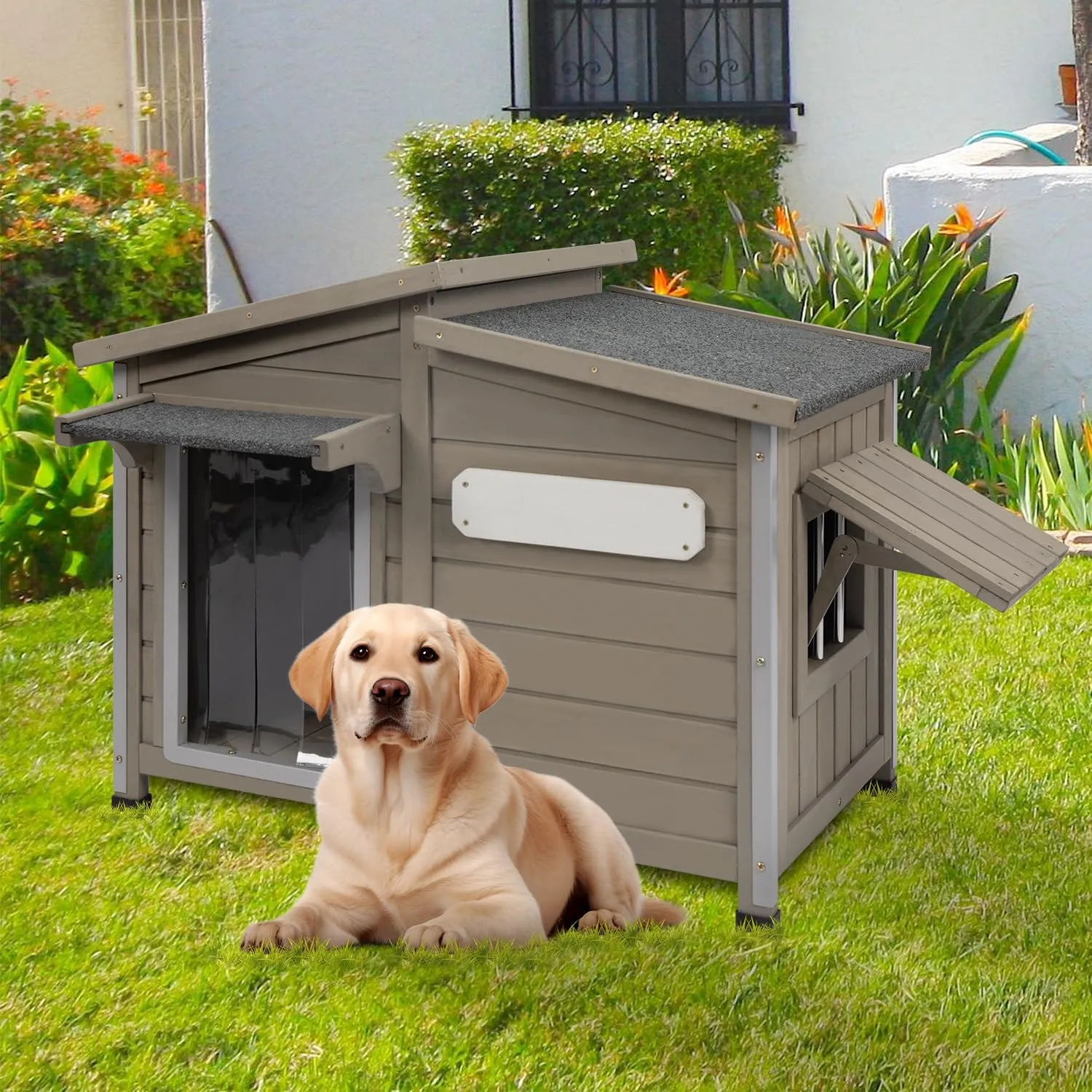 German Shepherd Dog Dog House Plans For Labradors Wooden - Main Image