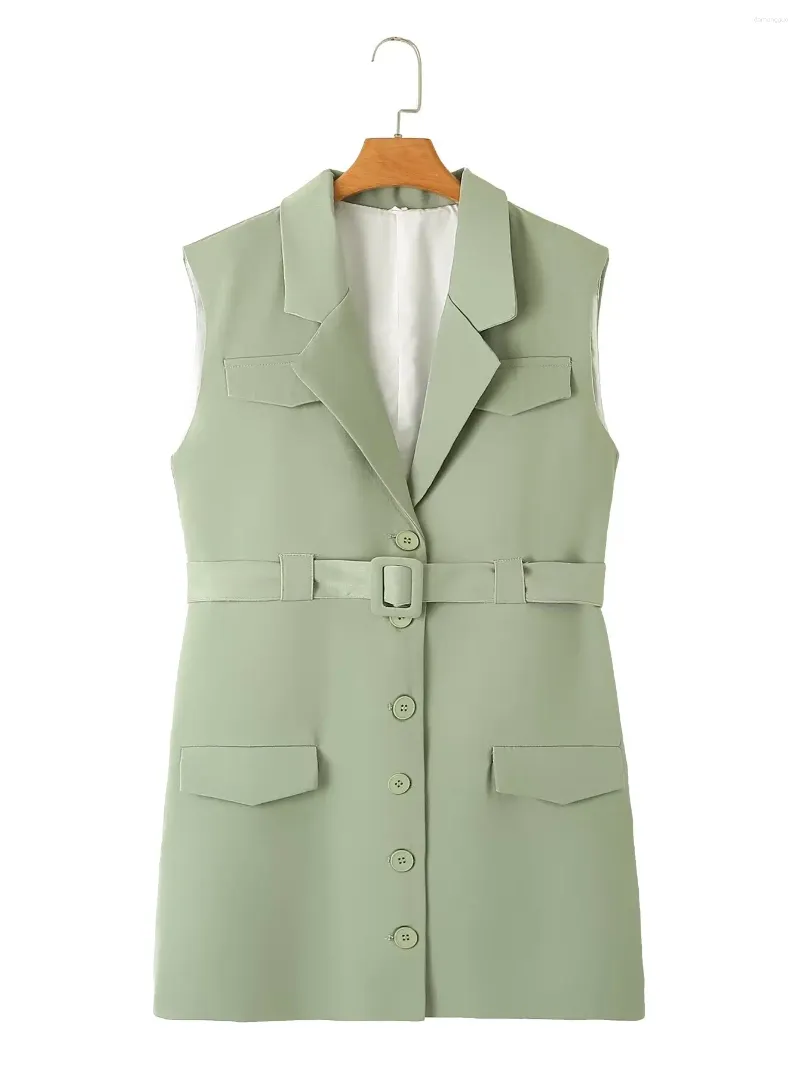 Abiti da uomo primavera e autunno abiti da donna 2024 giacca verde casual manica lunghe blazer cappa