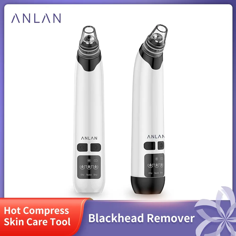 Scrubbers Anlan Blackhead Remover Vacuüm Zuig Gezicht Diepe poriereiniger verwijdering Acne Zwarte kop Remover gereedschap Pimple Sucker Acne Extractor