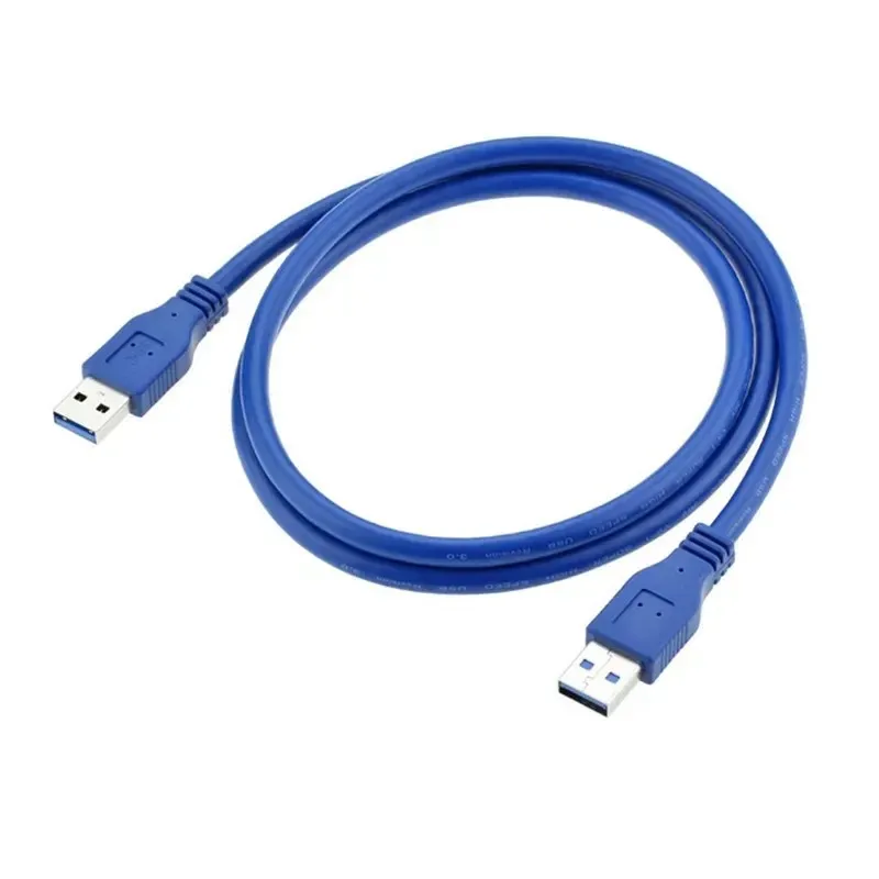 2024 USB 3.0 standardowy typ samca do męskiego kabla adaptera złącze przewodu 1mmale do męskiego złącza USB 3.0