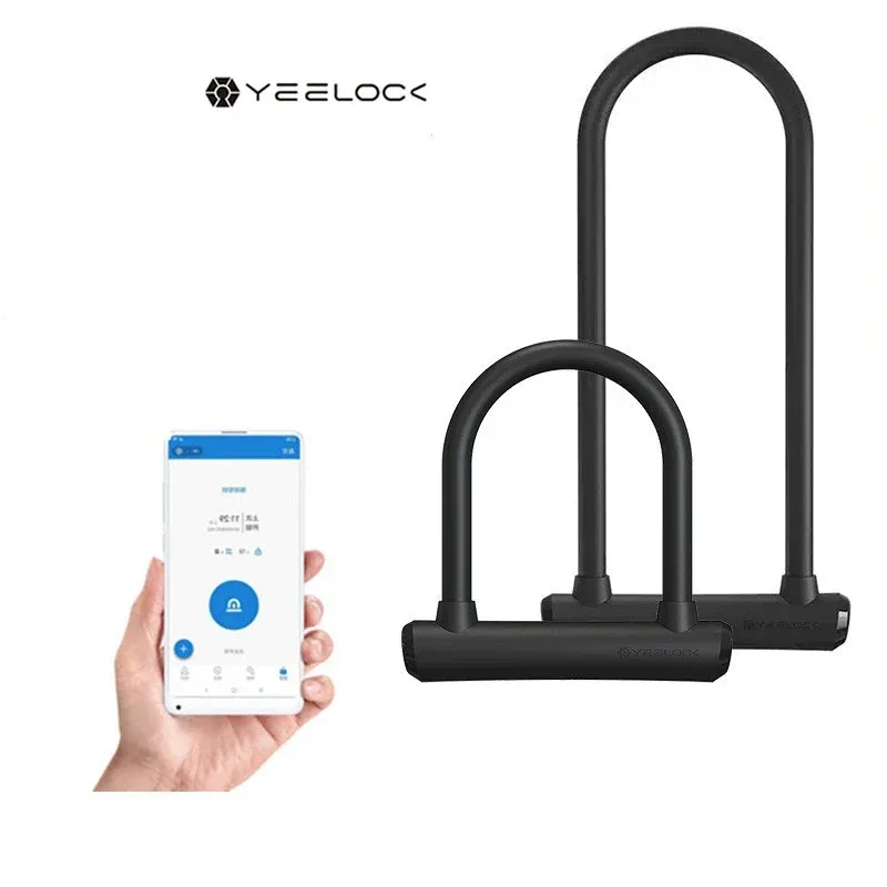 Управление yeelock smart u lock slind door car motorcycle bike passlock пароль водонепроницаемые для телефона приложения интеллектуальное пульт дистанционного управления