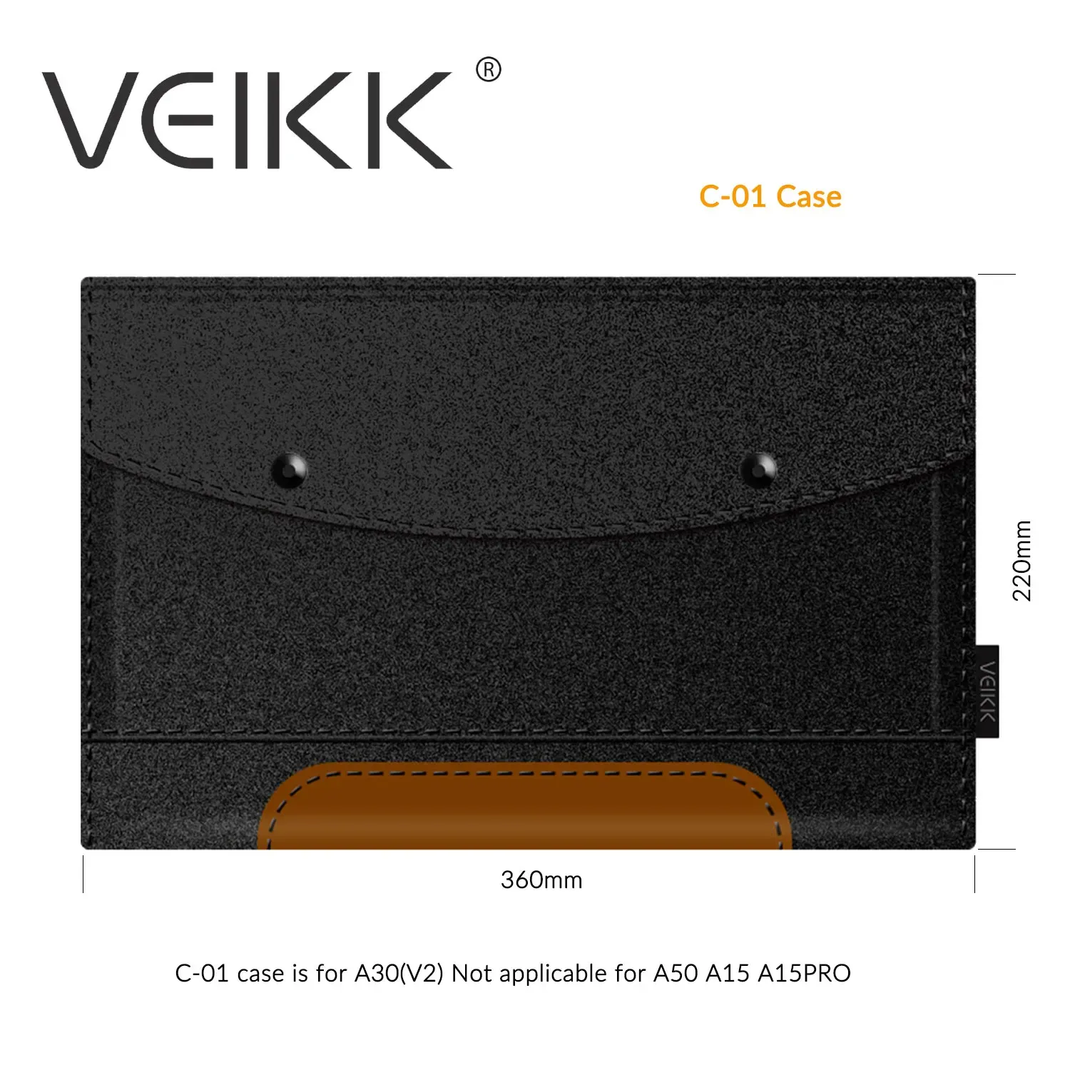 Tablettes Veikk Graphic Tablet Case C01 pour A30 Dessin Tablet