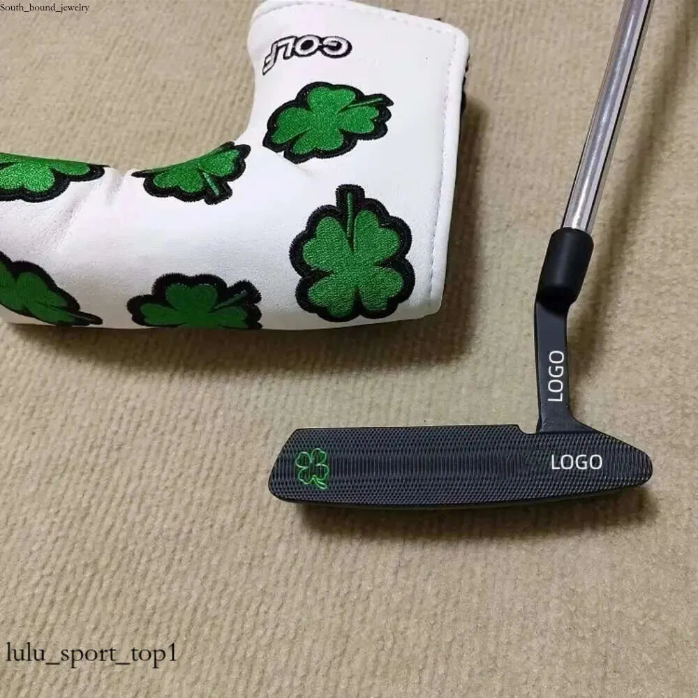 Scottys Camron Putter Specjalny Newport Lucky Scottys marka czterolistnej koniczyny Clover Clover Scottys Golf Clubs Golf Putter Trwały golf na świeżym powietrzu Putter Newport 2 9453