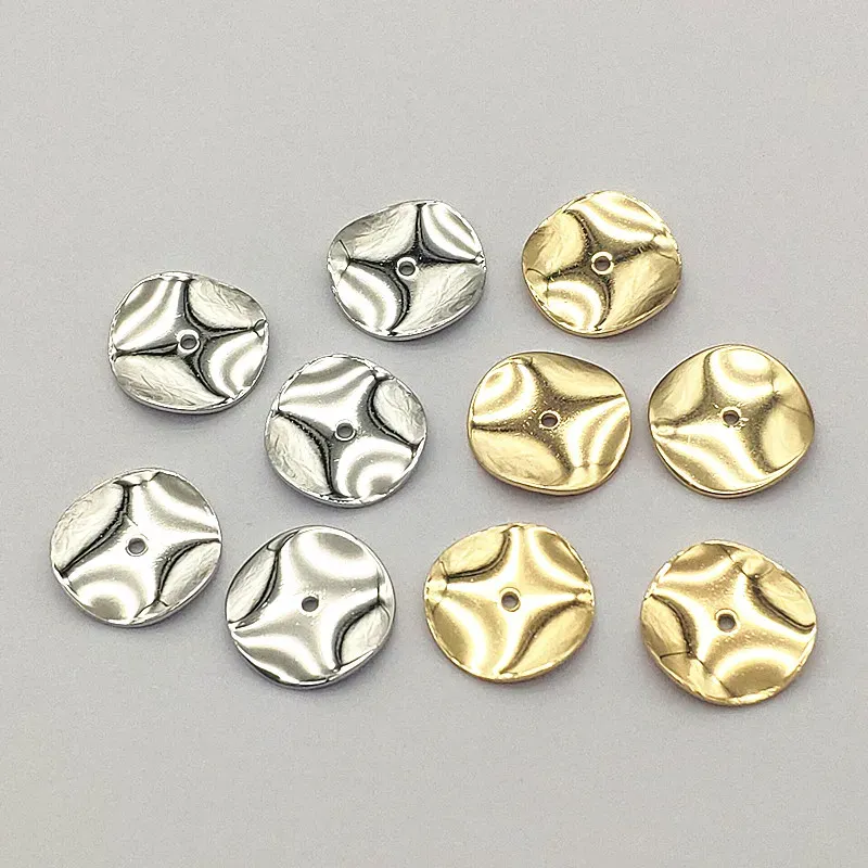 Necklaces New Arrival! 10/12/15mm 100pcs Brass Loose Spacers Beads For Handmade Necklace Earrings DIY Parts Jewelry Findings&Components