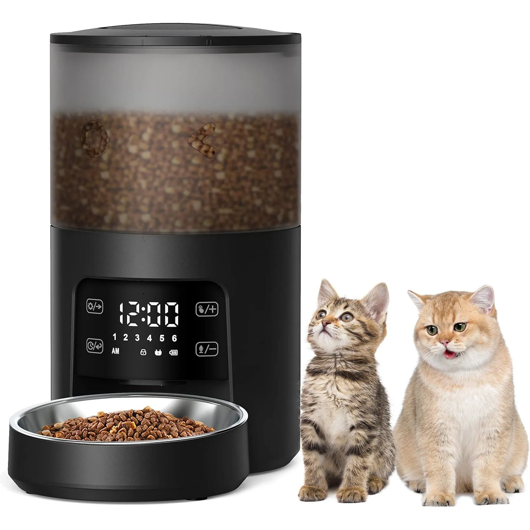 Curated visual reference: Programmable Feeder For Dogs And Cats Reference: Amazon Com Automatic Pet Feeder With Timer