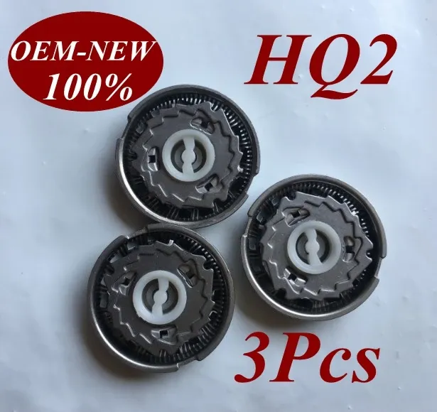 シェーバー3PCS HQ2フィリップスエレクトリックシェーバーHP1722 HP1616 HP1622 HQ2405 HQ2425 HQ52610 HQ2830 HQ308 HS250A