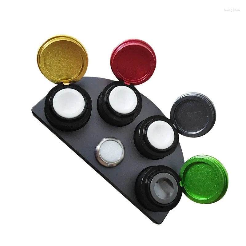 Titta på reparationssatser 1 PCS TOOL -Cast Oil Cup Stand Multicolor Plastic Metal for Oils Watchmakers Reparationer