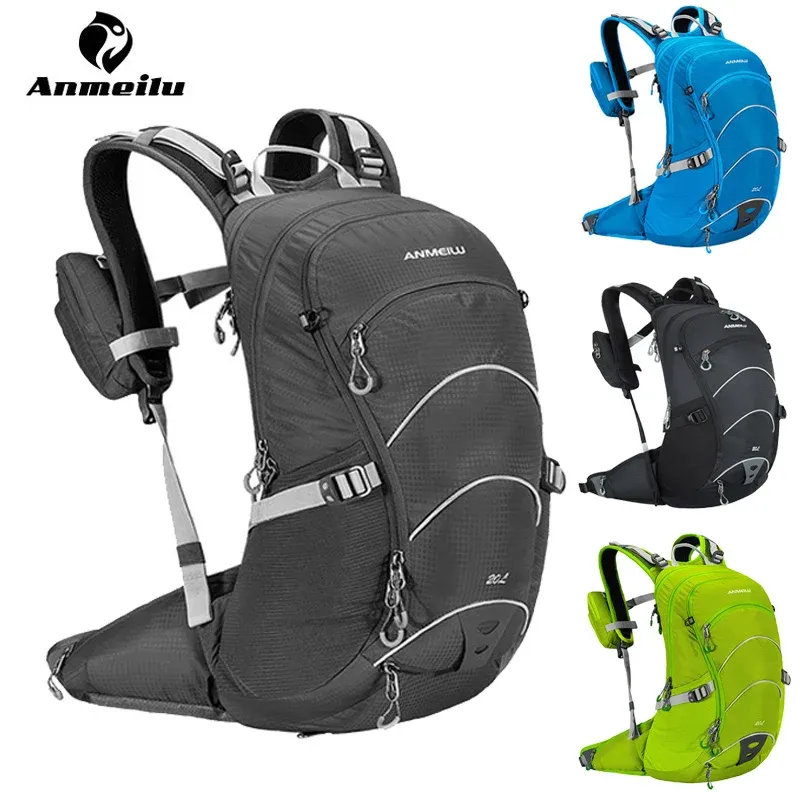 Taschen 20L Hydratation Rucksack für Fahrradradfahren, wasserdichte MTB -Radfahrer -Rucksäcke für Männer, Camping -Reisetaschen im Freien, ohne Wasserbeutel