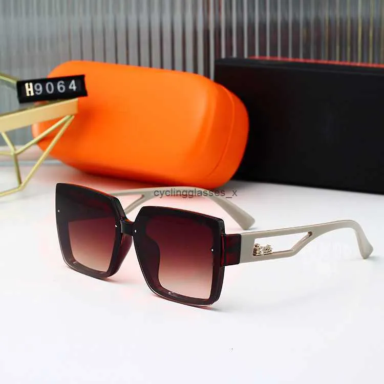 2024 New Sunglasses Trend Overseas Box Glasses Personalized Large Frame Batch