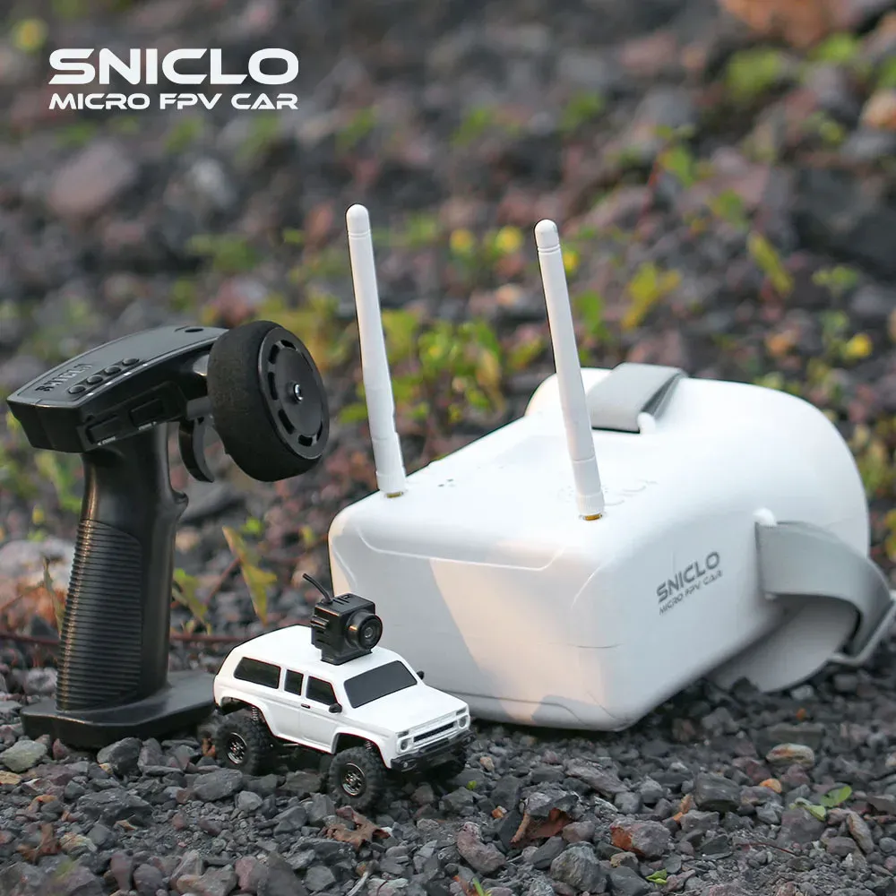 Car New Sniclo Mini Simulation Climbing Fpv Remote Control Vehicle Rc Four Wheel Drive Desktop Toy Off Road Vehicle Enano8031