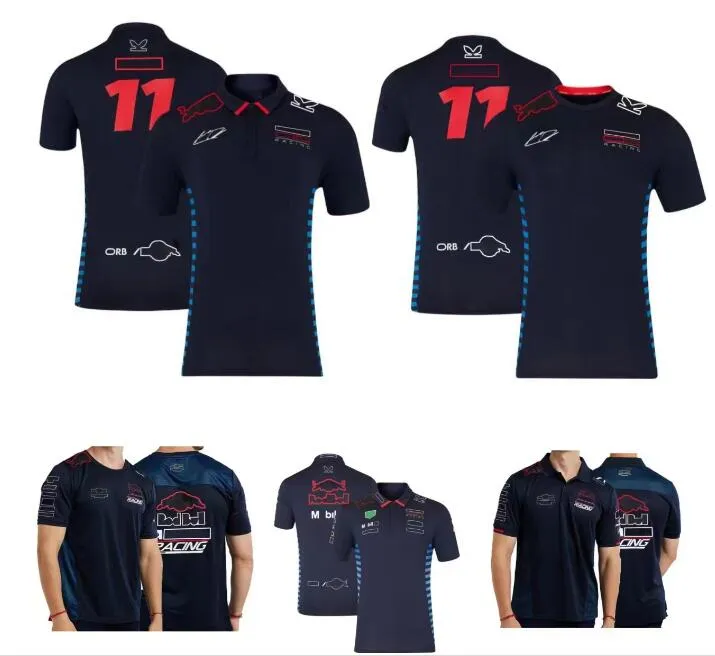 2024 New F1 Racing Polo Shirts T-shirt a maniche corte maschile e femminile con la stessa personalizzata