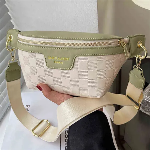 Designer di lusso Women Fanny Pack di qualità in pelle BASSA IN MAFFICILE Spalla Crossbody Cassela S Brand Cintura femminile Borsa estiva