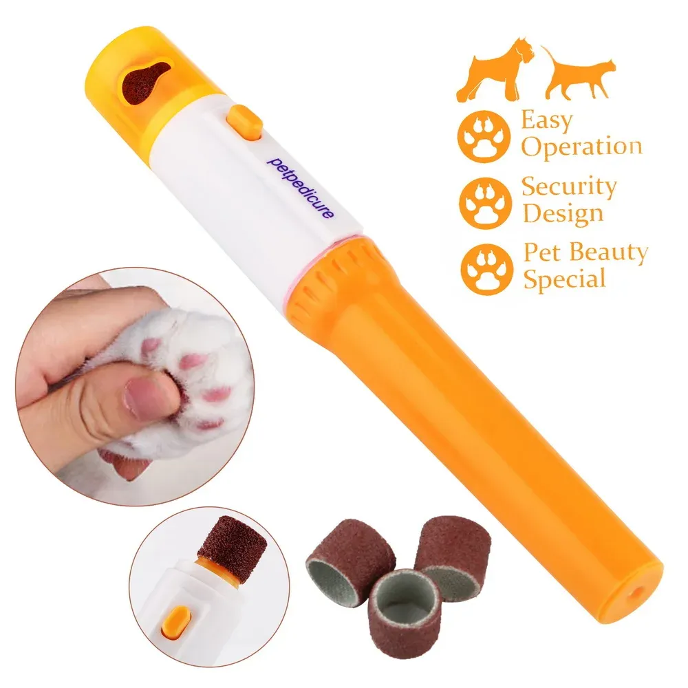 Clippers Electric Pet Nail Grinder Cat Claw Scissors Dog Nail Clippers Nail Trimmer Dog Supplies Pet Products