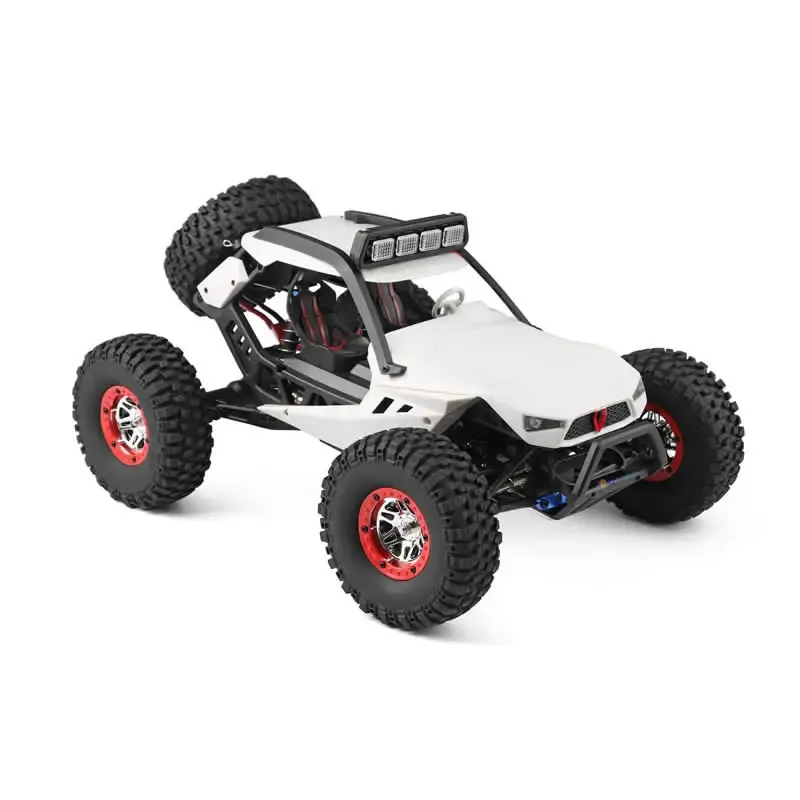 Bil WL 12429 WLTOYS 1/12 4WD RC Racing Car High Speed ​​Offroad Remote Control Alloy Crawler Truck Led Light Buggy Toy Kids Gift RTF