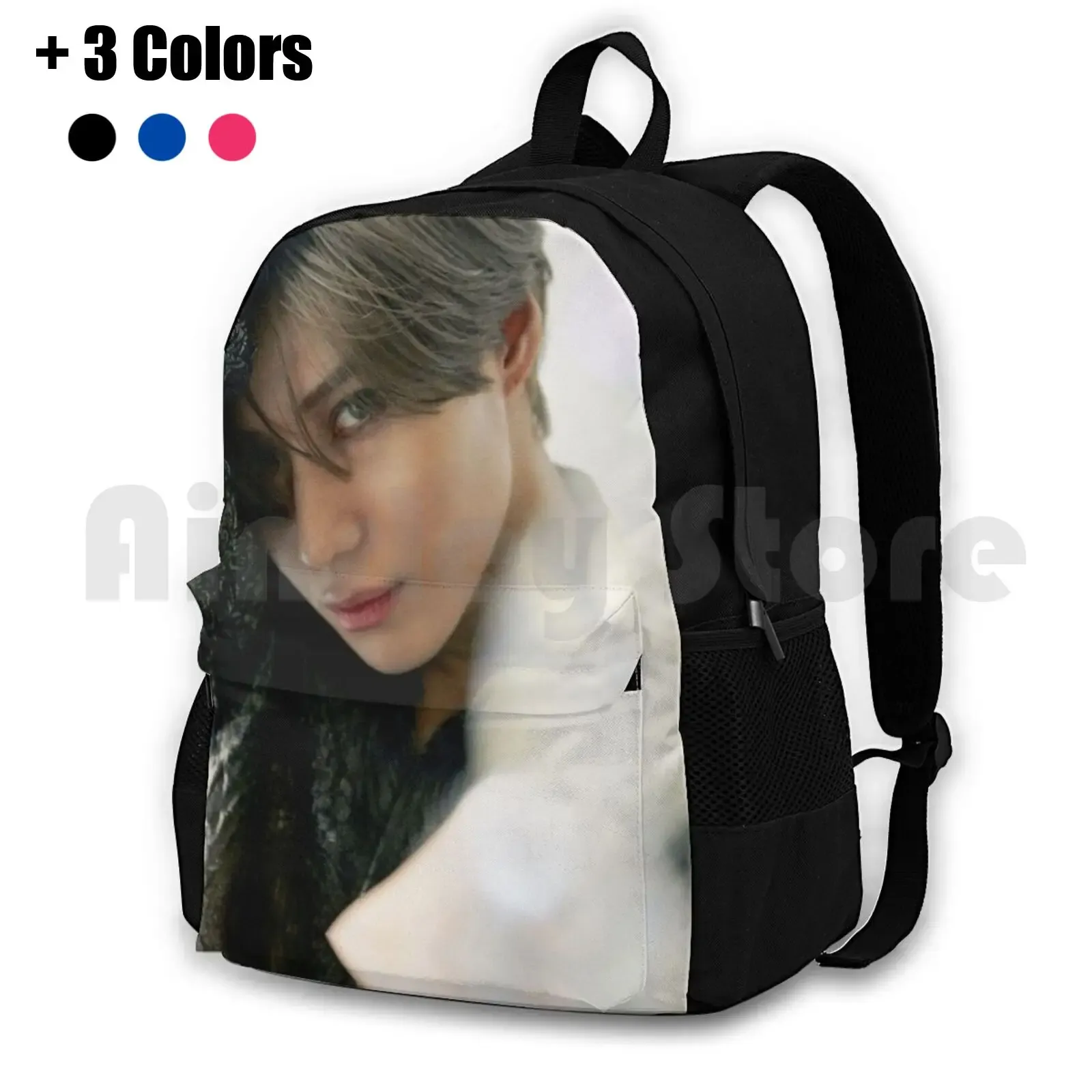 Bolsas SHINEE TAEMIN QUERAMENTE A PECHÃO DE CAMINHA ABRIGENTE AO CAMPAGEM DE CAMPING SHELEE SHINEE SHINEE TAEMIN LEE TAEMIN AMOR COMO OXYGEN