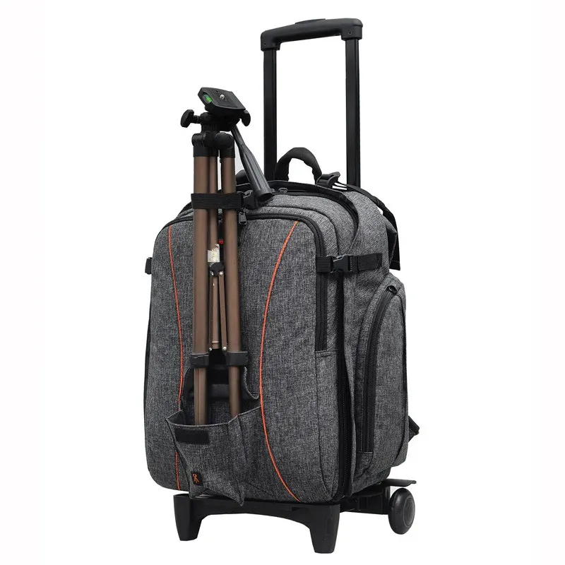 Taschen Neue Fotografie Trolley Kofferbeutel mit Rädern Fotografie Gepäck Rucksack wasserdicht