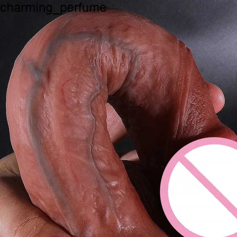 Dildos réalistes de silicone liquide Hot