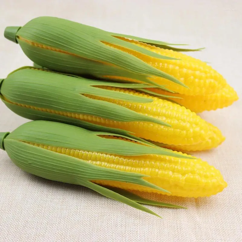 Decorative Flowers 1pcs Artificial Corn Realistic Fake For Autumn Thanksgiving Home Decorations Po Props