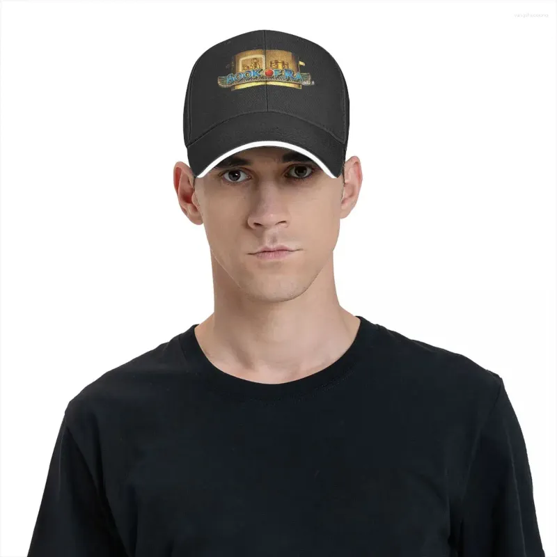 Ball Caps Book of Ra Baseball Cap Logo Kpop Sunscreen Sunscreen Trucker Hat Summer Fashion Design Men Women