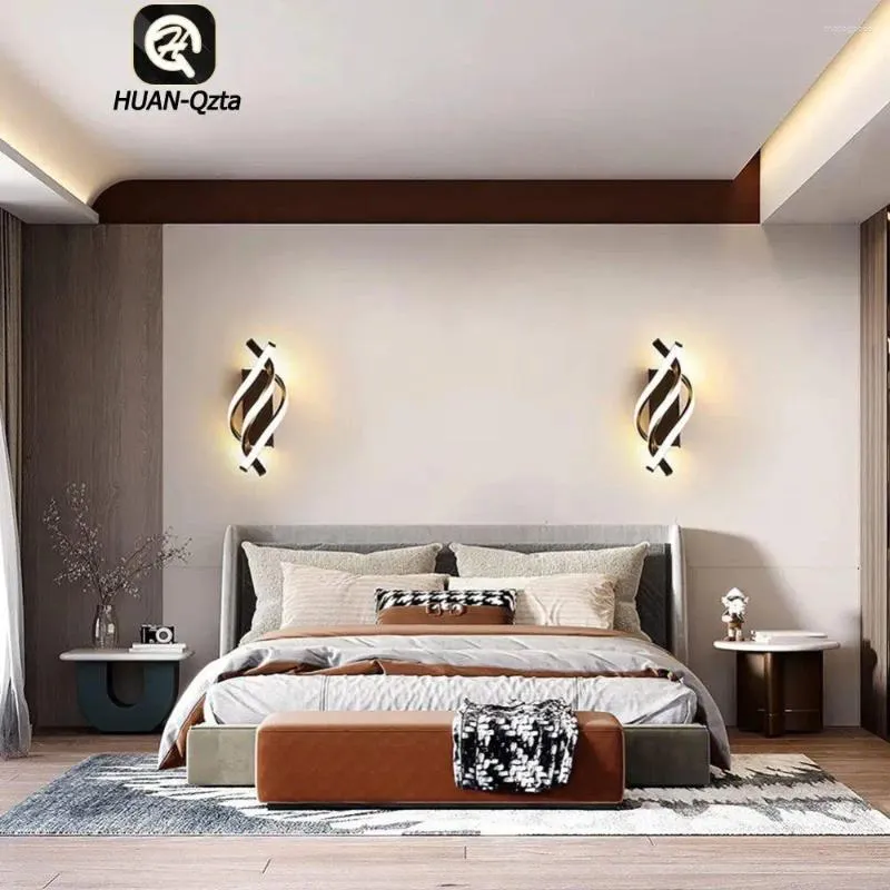 Wall Lamp Spiral LED - 18W Slaapkamer Nachtlicht Modern en minimalistisch ontwerp
