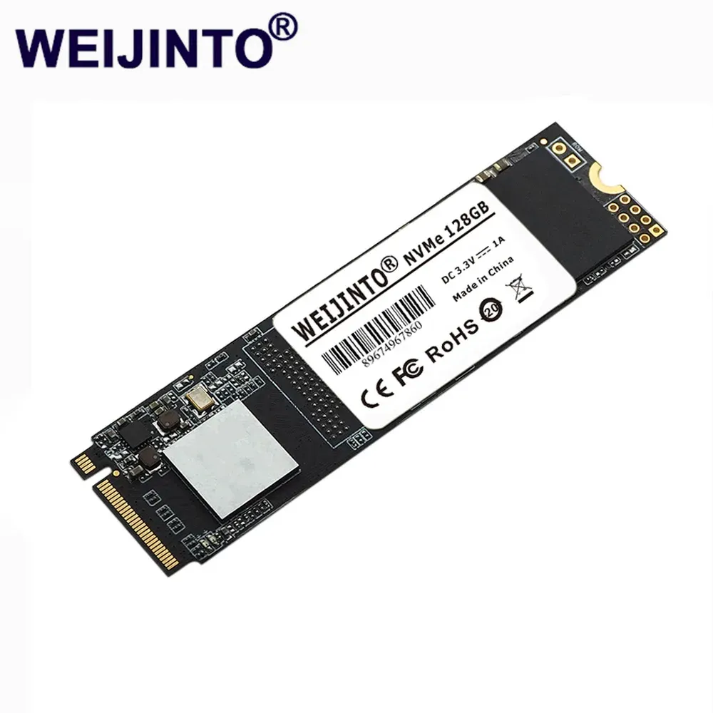 Приводы Weijinto M2 NVME SSD 512GB 256 ГБ M.2 Внутренний жесткий диск PCI