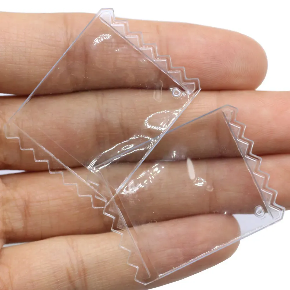 Bags Transparent Thick Plastic Small Jewelry Zip Lock Ziplock Bags Gadget Accessories Storage Package Packing zipper bag