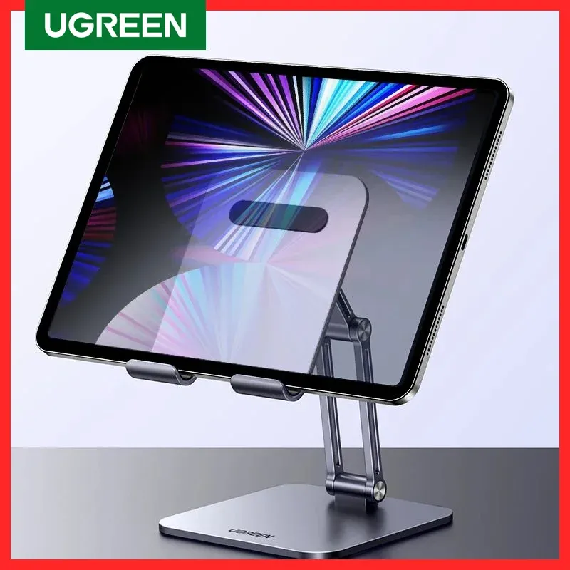 iPad Pro iPhone Xiaomi Tablet Support Aluminum iPad Stand Laptop Stand Phone Holder Tablet Standのugreenタブレット電話スタンド