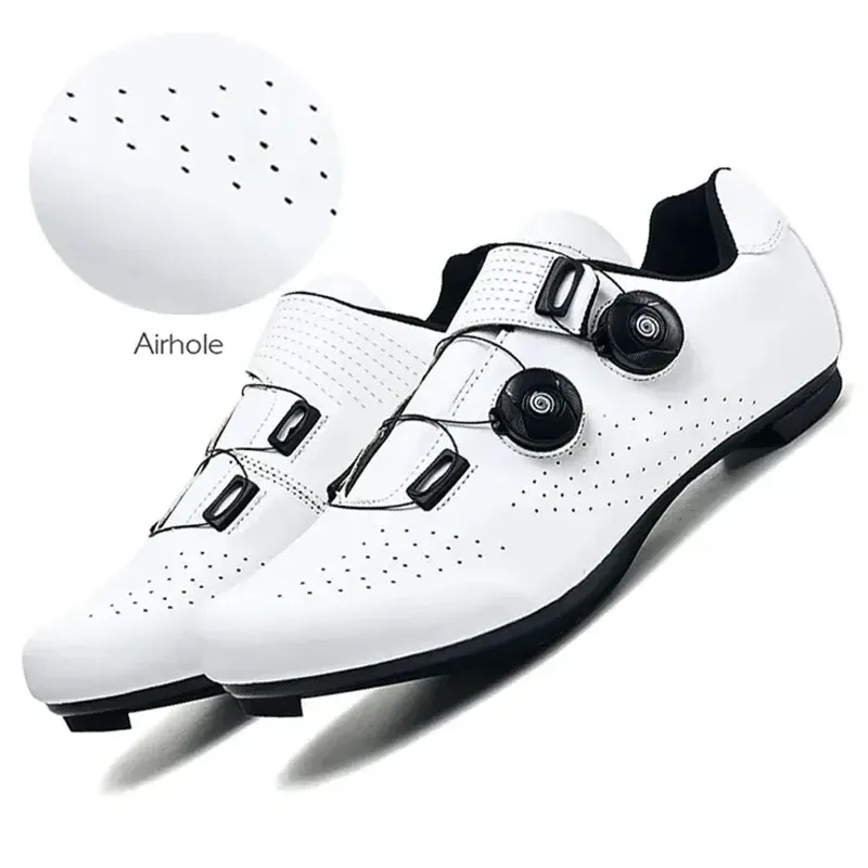 Footwear Cycling Sneaker MTB Men Sport Road Bike Boots Flat Racing Speed Sneakers Trail Mountain Bicycle Footwear Spd Pedal Cycling Shoes