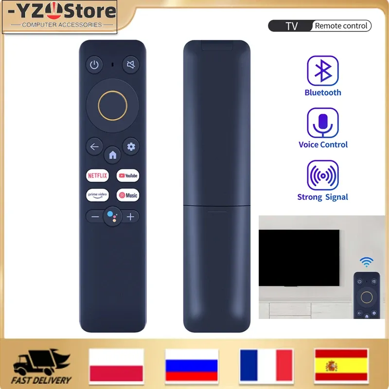 Contrôle 1/2 / 3pcs Version globale Realme 4k Smart TV Stick 2 Go 8 Go Arm Cortex A35 5.0 2.1 Contrôle vocal Bluetooth CY1710 4K Media Player